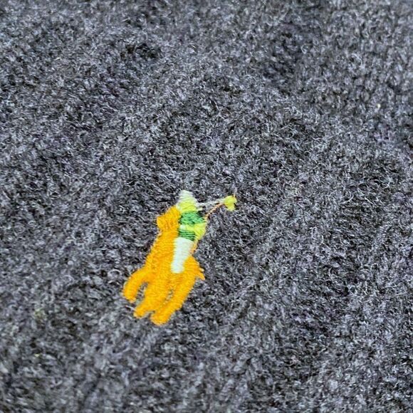 Polo Ralph Lauren Mens Signature Merino Wool Cuffed Beanie Blue One Size (b) New - Picture 4 of 8